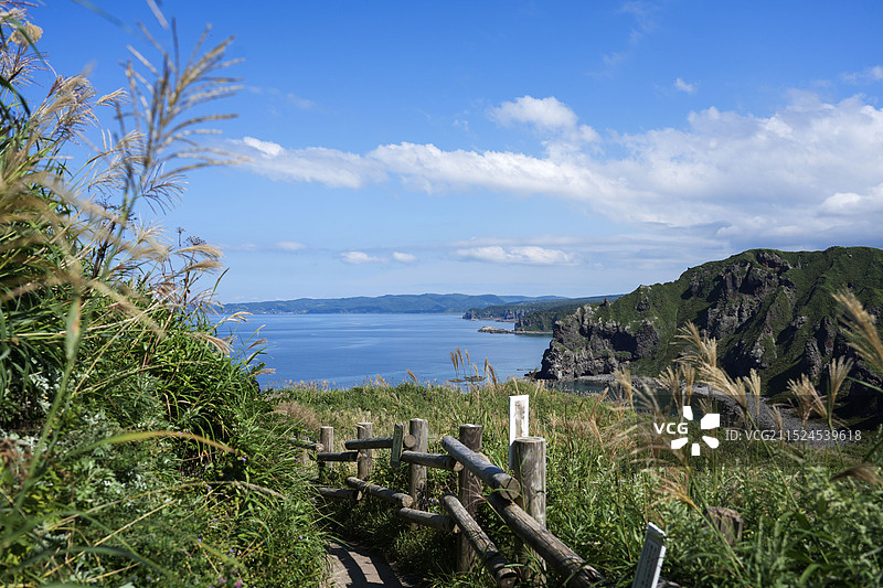 北海道 积丹半岛 神威岬图片素材