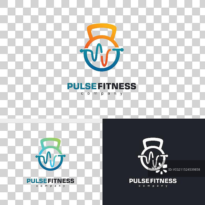 健康健美健身标志概念图片素材