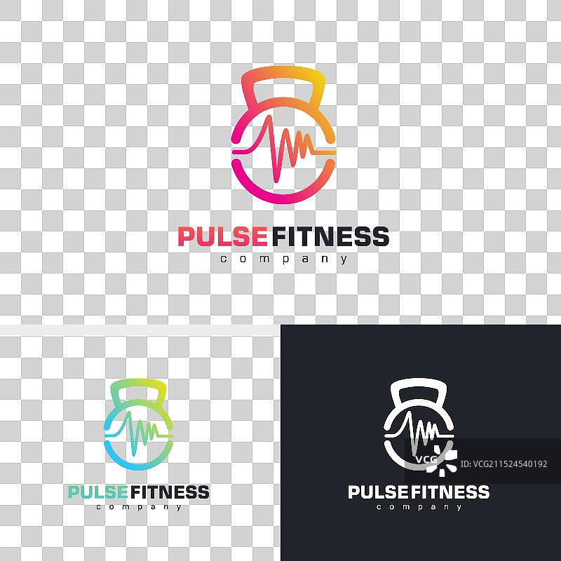 健康健美健身标志概念图片素材