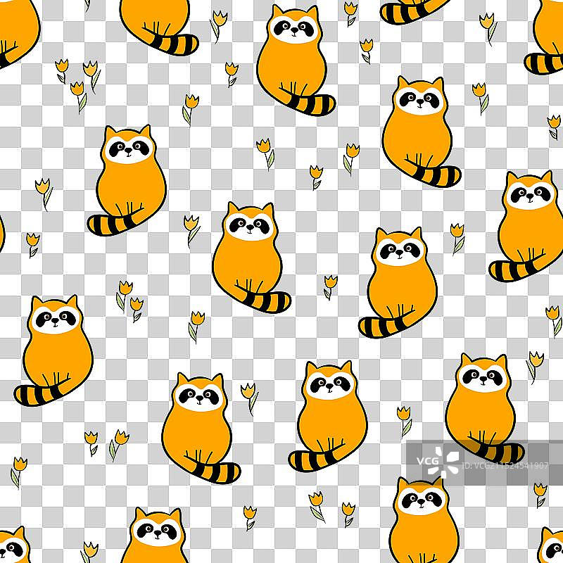 儿童无缝重复图案图片素材