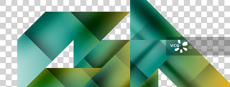 迷人的抽象三角形图片素材