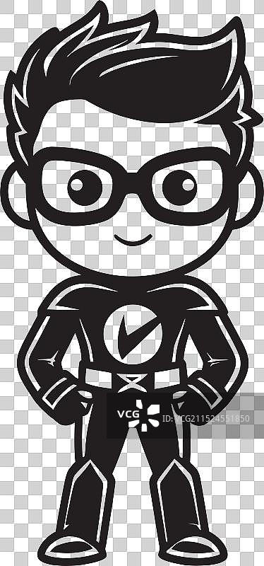 披肩可爱英雄迷你漫威设计图片素材