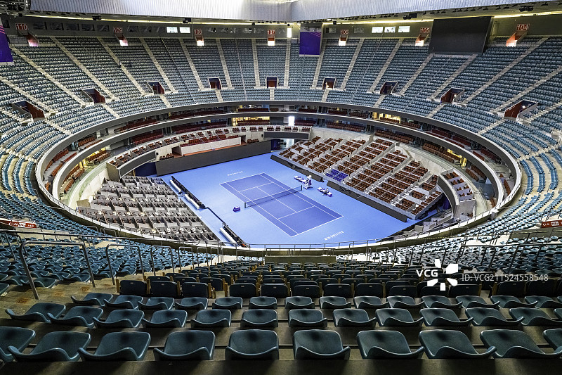 中国网球公开赛主赛场钻石球场内景图片素材