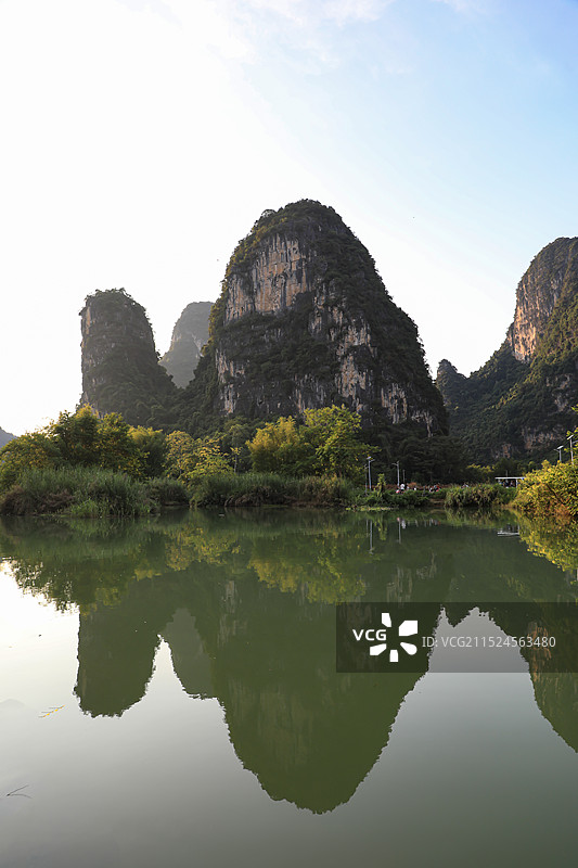 广西崇左明仕田园图片素材