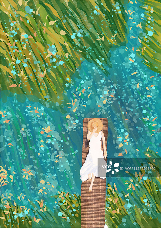 风景系列插画图片素材