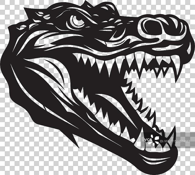 亚马逊雨林鳄鱼传说图片素材