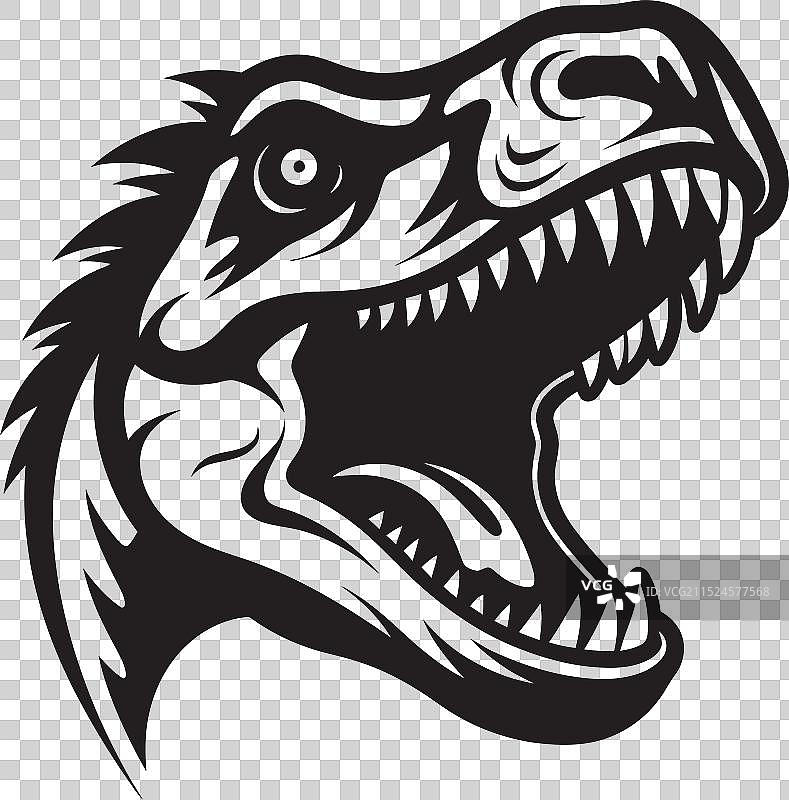 中生代恐龙科幻想象图片素材