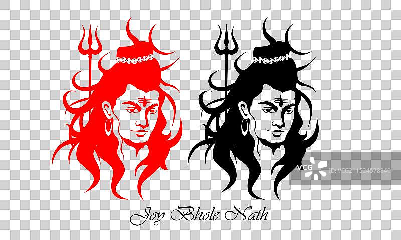 湿婆神绘画图片素材