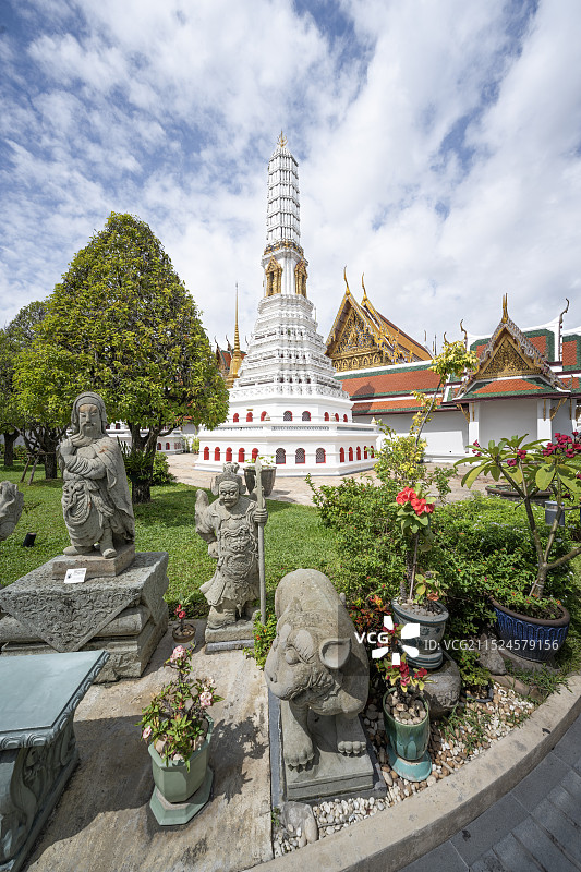 泰国曼谷大皇宫暹罗王室节基宫律实宫阿玛林宫玉佛寺图片素材