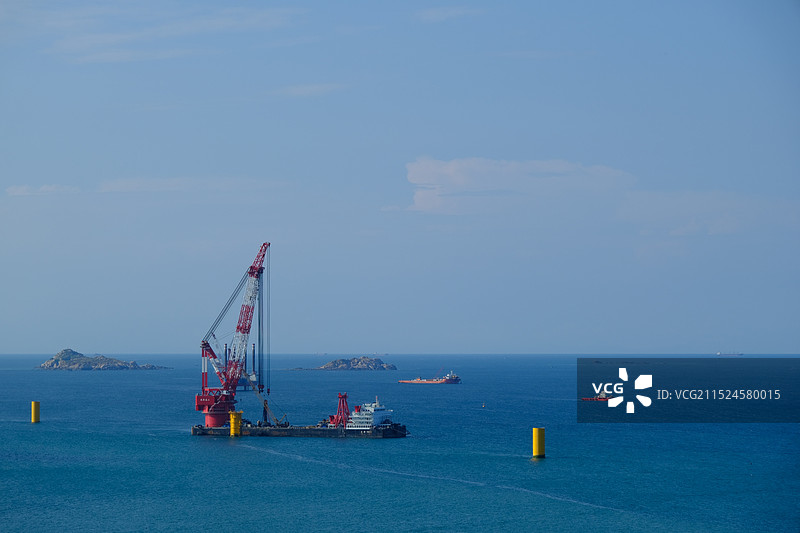 福州平潭坛南湾—海坛古城旅游区图片素材