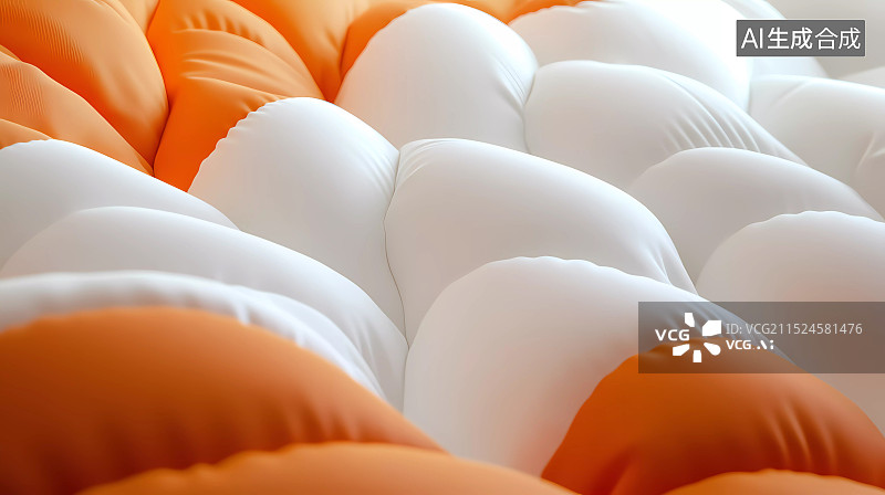 【AI数字艺术】羽绒服局部特写图片素材