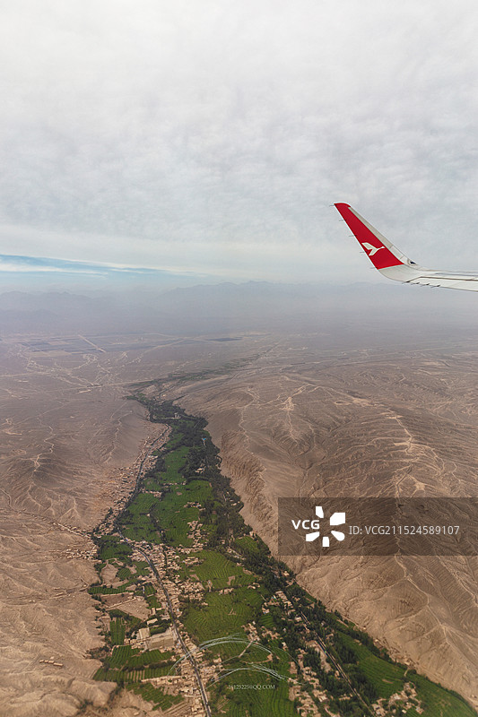 火焰山、葡萄沟、交河故城图片素材