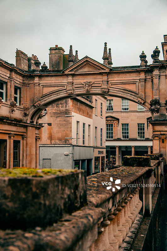 巴斯罗马浴场街拍图片素材