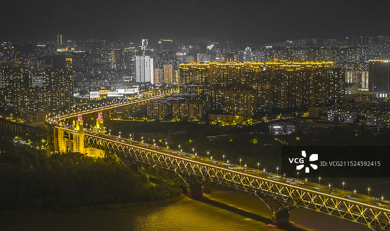 南京长江大桥图片素材