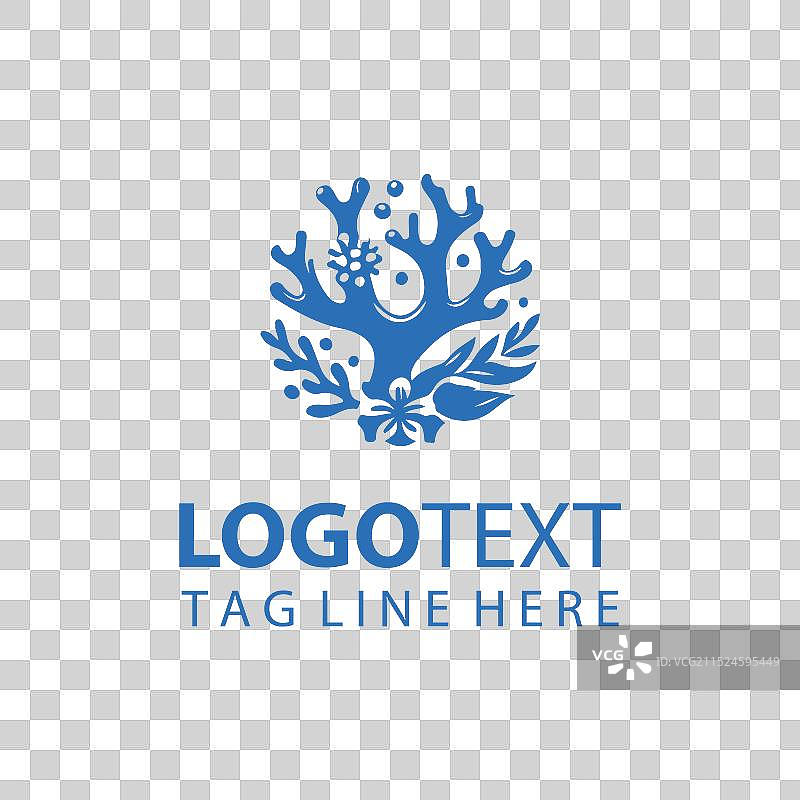 珊瑚树标志图片素材