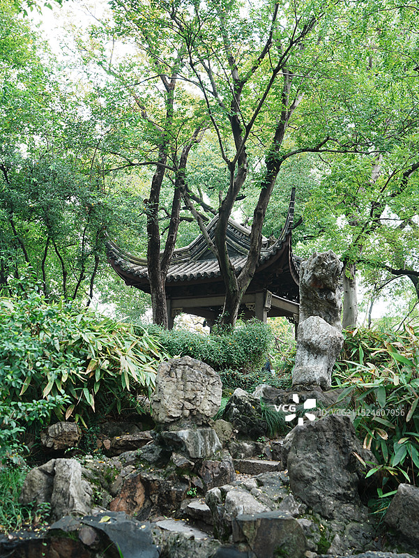 苏州沧浪亭图片素材