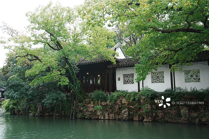 苏州沧浪亭图片素材