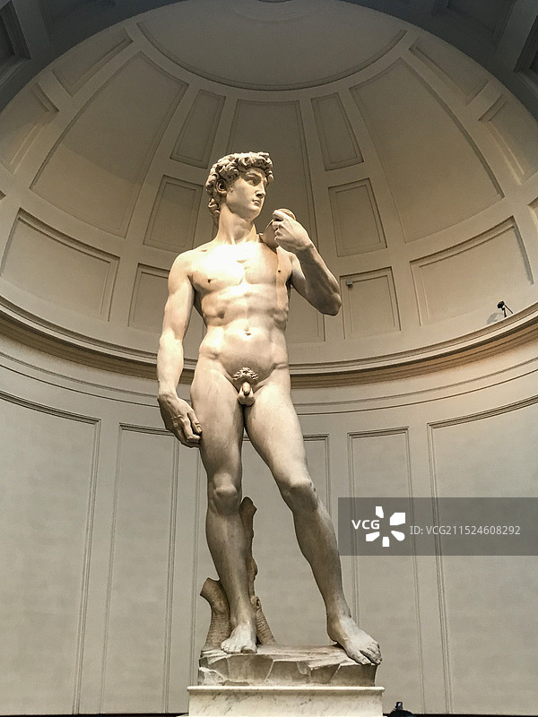 米开朗基罗-大卫雕塑（真迹）图片素材