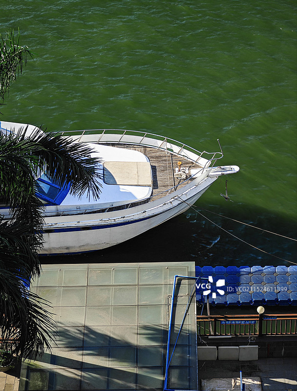 游艇码头景观图片素材