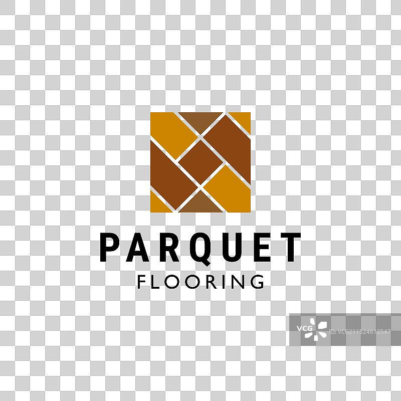 拼花木地板标志设计模板图片素材