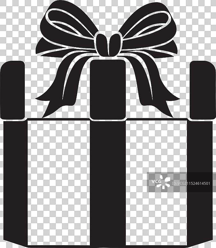 庆祝礼品展示盒图标设计图片素材