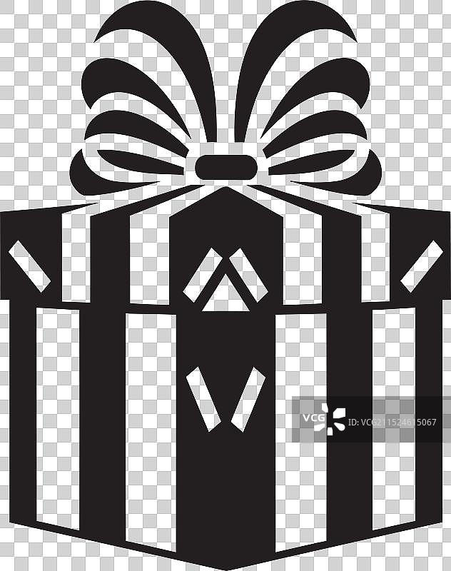 庆祝礼品展示盒图标设计图片素材