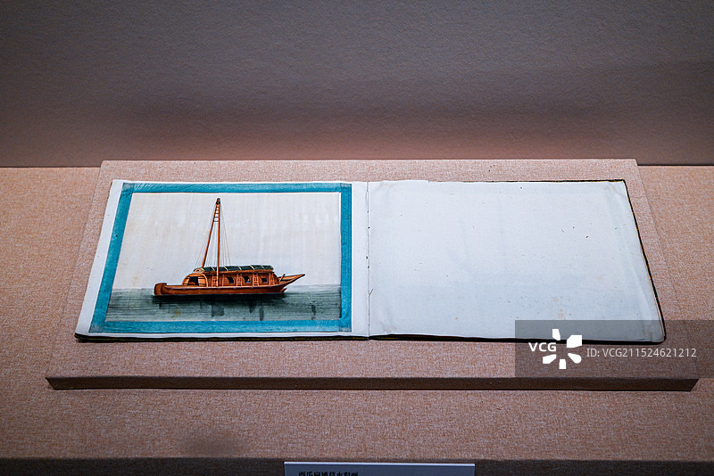 广东省广州海事博物馆展出的文物图片素材