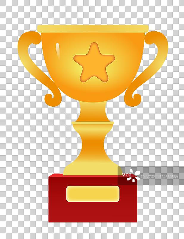 销售促销喜报战报冠军奖杯矢量元素图片素材