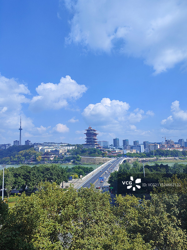 绵阳越王楼图片素材