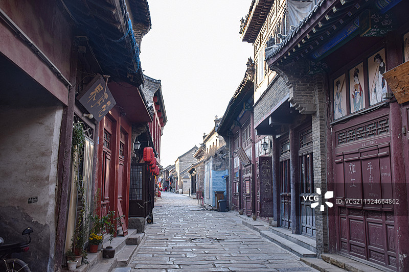 淄博周村古商城图片素材
