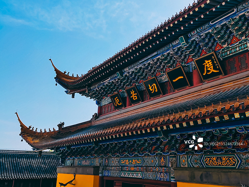 镇江金山寺-度一切苦厄图片素材