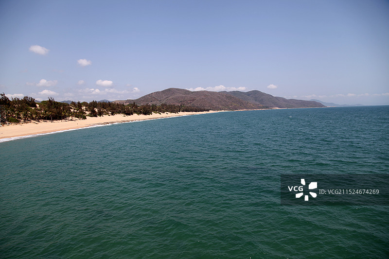 海南三亚南山寺图片素材