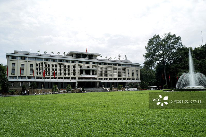 越南胡志明市独立宫（统一宫）图片素材