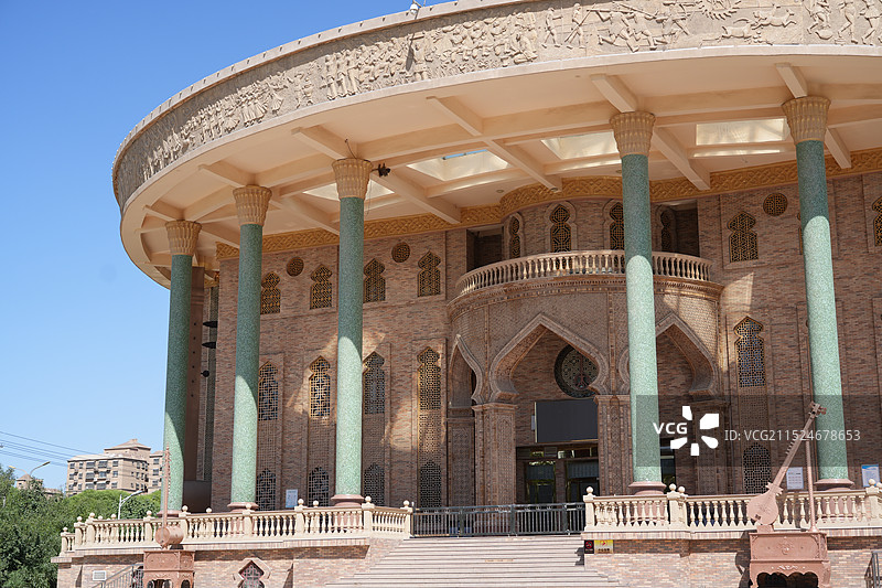 哈密木卡姆传承中心图片素材