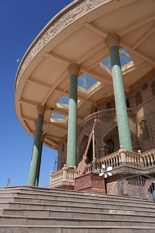 哈密木卡姆传承中心图片素材