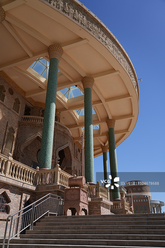 哈密木卡姆传承中心图片素材