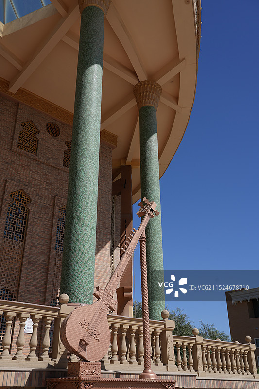 哈密木卡姆传承中心图片素材