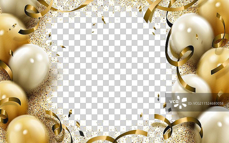 派对气球背景图片素材