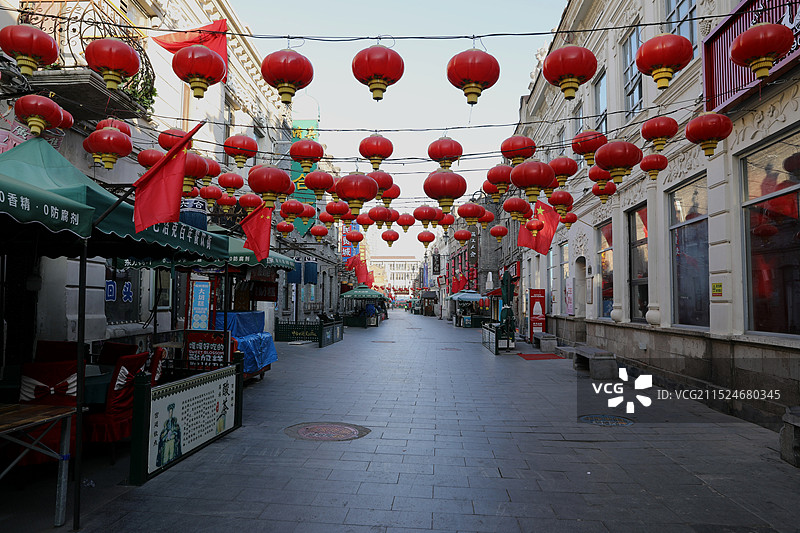 哈尔滨老道外中华巴洛克历史文化街区图片素材