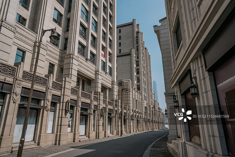 上海大镜路街头图片素材