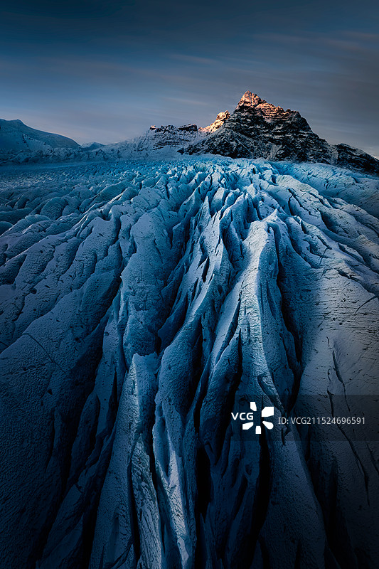 冰岛瓦特纳冰川图片素材