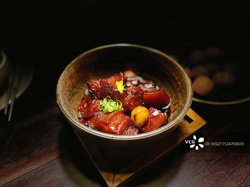 美食红烧肉图片素材