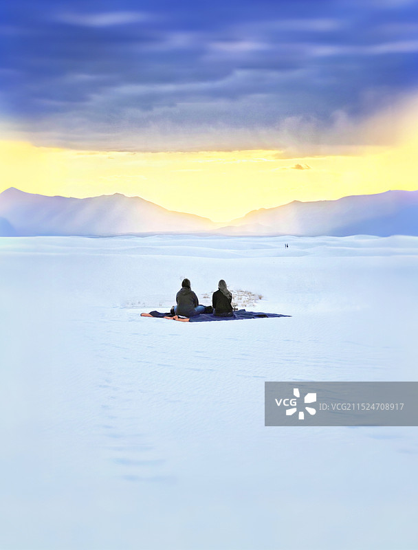 White Desert National Park图片素材