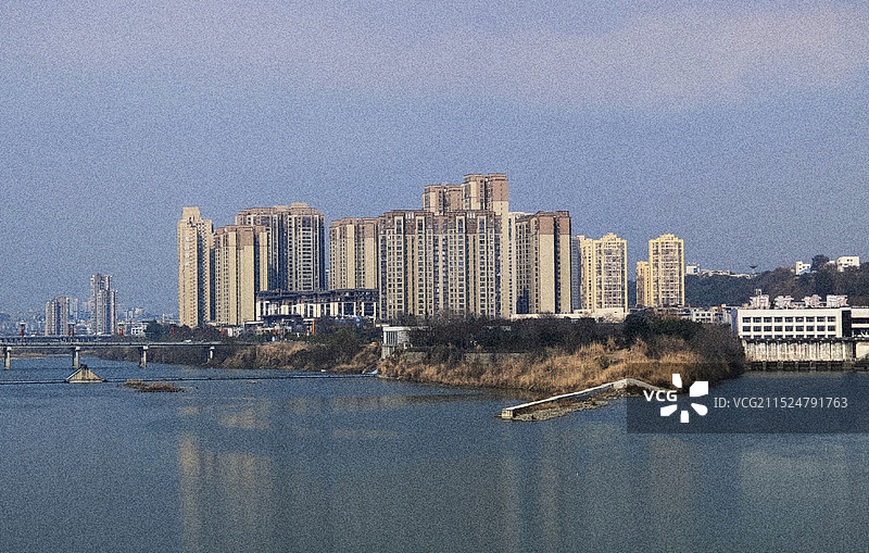 绵阳市越王楼·三江半岛景区图片素材