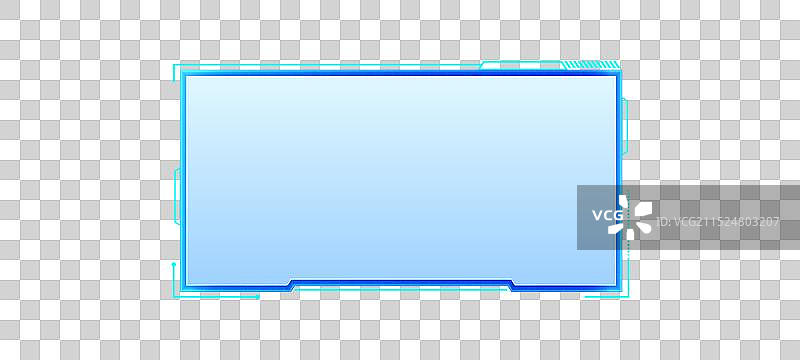 智能科技边框图片素材