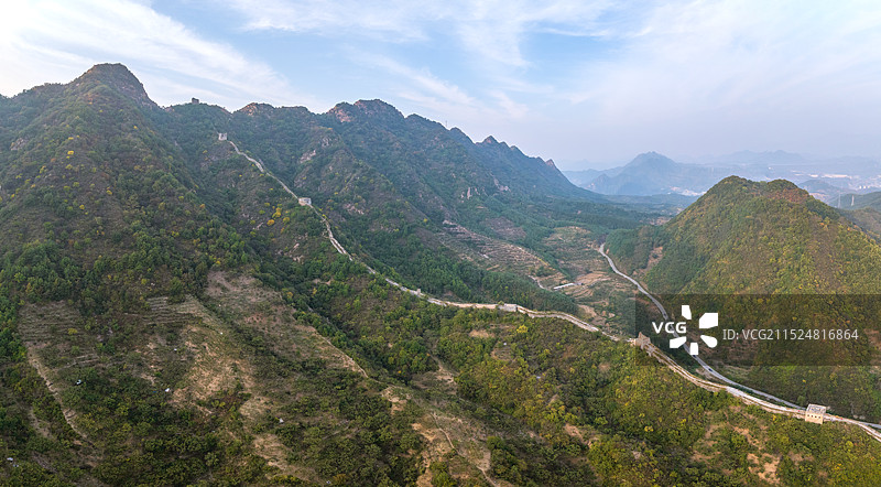 迁西县青山关长城图片素材