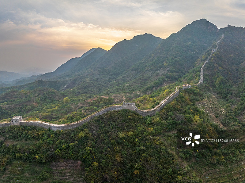 迁西县青山关长城图片素材