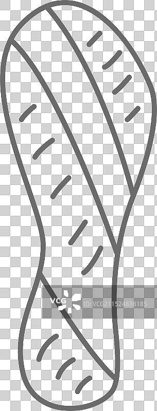 运动鞋脚印涂鸦图片素材