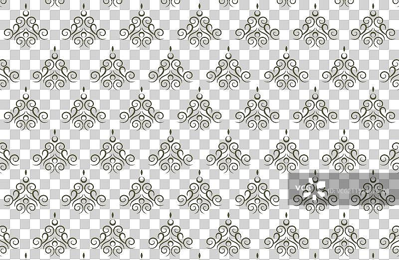 深色民族无缝图案模板图片素材