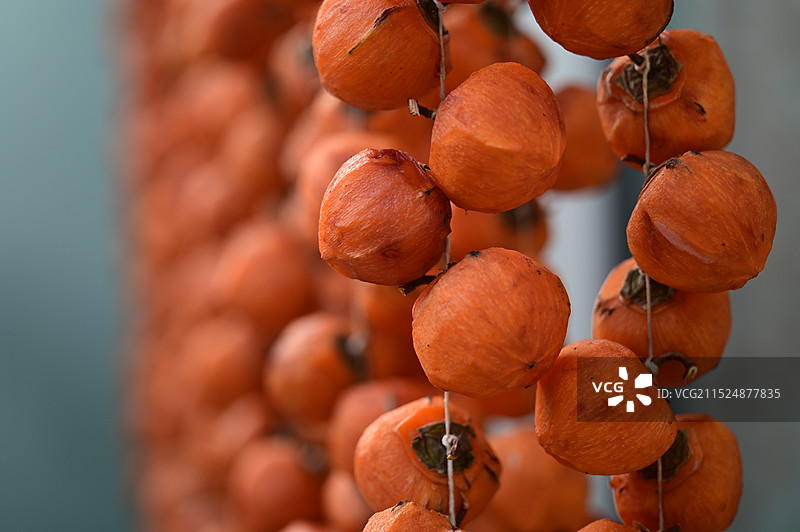 吊柿饼图片素材